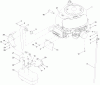 Toro 74582 (DH 210) - DH 210 Lawn Tractor, 2011 (311000001-311999999) Ersatzteile ENGINE AND MUFFLER ASSEMBLY
