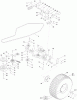 Toro 74582 (DH 210) - DH 210 Lawn Tractor, 2011 (311000001-311999999) Ersatzteile TRANSAXLE DRIVE ASSEMBLY
