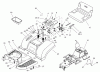 Toro 74590 (190-DH) - 190-DH Lawn Tractor, 2002 (220000001-220999999) Ersatzteile BODY ASSEMBLY #1