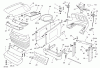 Toro 74590 (190-DH) - 190-DH Lawn Tractor, 2002 (220000001-220999999) Ersatzteile BODY ASSEMBLY #2