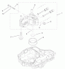 Toro 74590 (190-DH) - 190-DH Lawn Tractor, 2002 (220000001-220999999) Ersatzteile CENTER CASE ASSEMBLY