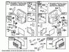 Toro 74590 (190-DH) - 190-DH Lawn Tractor, 2002 (220000001-220999999) Ersatzteile CYLINDER HEAD ASSEMBLY ENGINE BRIGGS AND STRATTON MODEL 406777-0157-E1