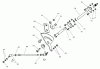 Toro 74590 (190-DH) - 190-DH Lawn Tractor, 2002 (220000001-220999999) Ersatzteile STEERING ASSEMBLY