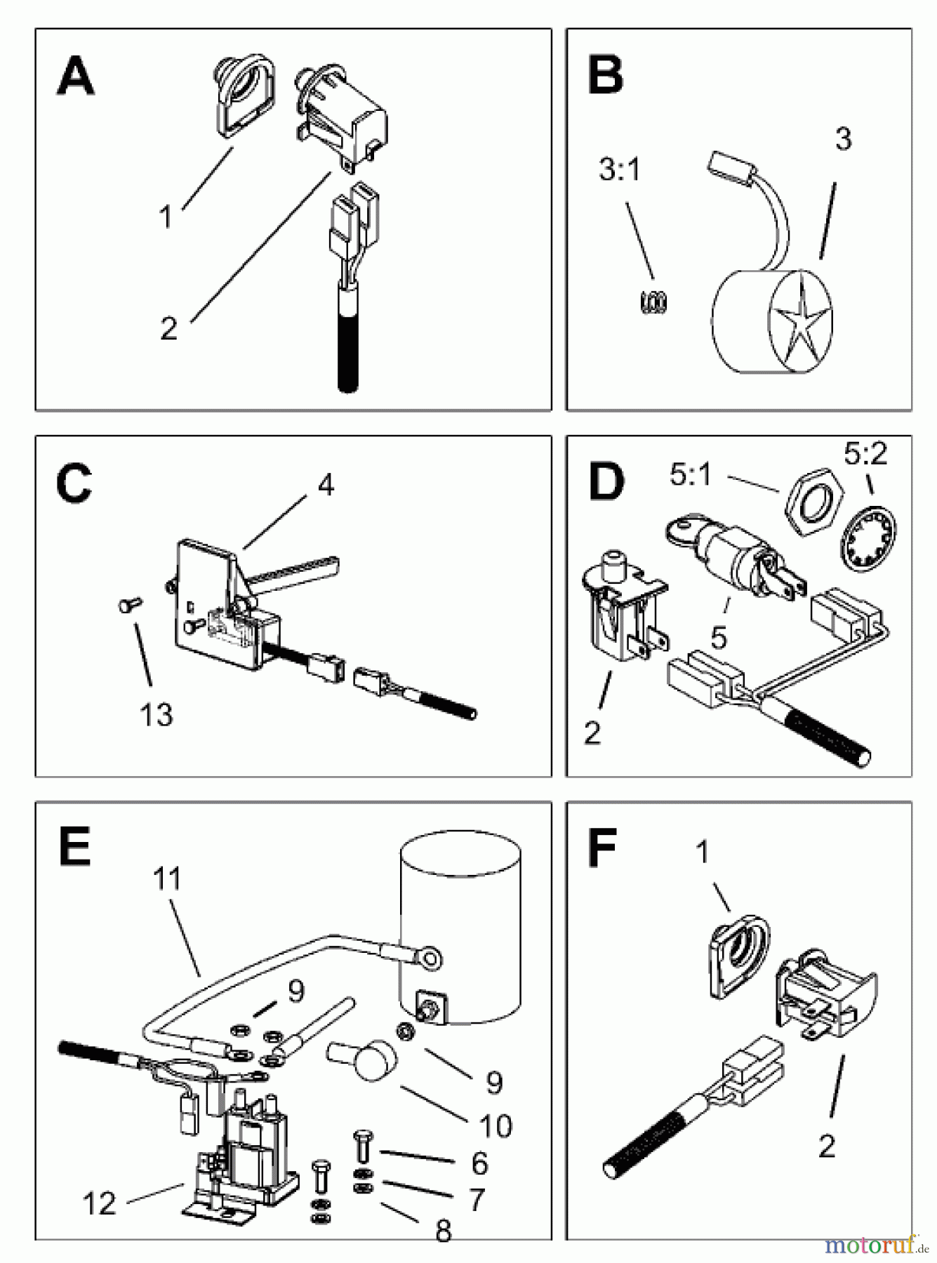 Toro Neu Mowers, Lawn & Garden Tractor Seite 1 74590 (190-DH) - Toro 190-DH Lawn Tractor, 2003 (230000001-230999999) ELECTRICAL SWITCH ASSEMBLY #1