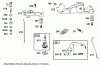 Toro 74590 (DH 220) - DH 220 Lawn Tractor, 2005 (250000001-250999999) Ersatzteile GOVERNOR ASSEMBLY BRIGGS AND STRATTON 406777-0157-E1