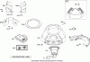 Toro 74592 (DH 220) - DH 220 Lawn Tractor, 2007 (270000001-270000651) Ersatzteile BLOWER HOUSING ASSEMBLY BRIGGS AND STRATTON 441677-0136-E1