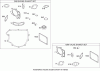 Toro 74592 (DH 220) - DH 220 Lawn Tractor, 2007 (270000001-270000651) Ersatzteile GASKET SET BRIGGS AND STRATTON 441677-0136-E1
