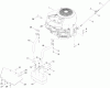 Toro 74593 (DH 220) - DH 220 Lawn Tractor, 2011 (311000001-311000400) Ersatzteile ENGINE AND MUFFLER ASSEMBLY