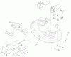 Toro 77104 (16-38H) - 16-38H Lawn Tractor, 2000 (200000001-200999999) Ersatzteile 38" DECK ENGAGEMENT COMPONENTS ASSEMBLY