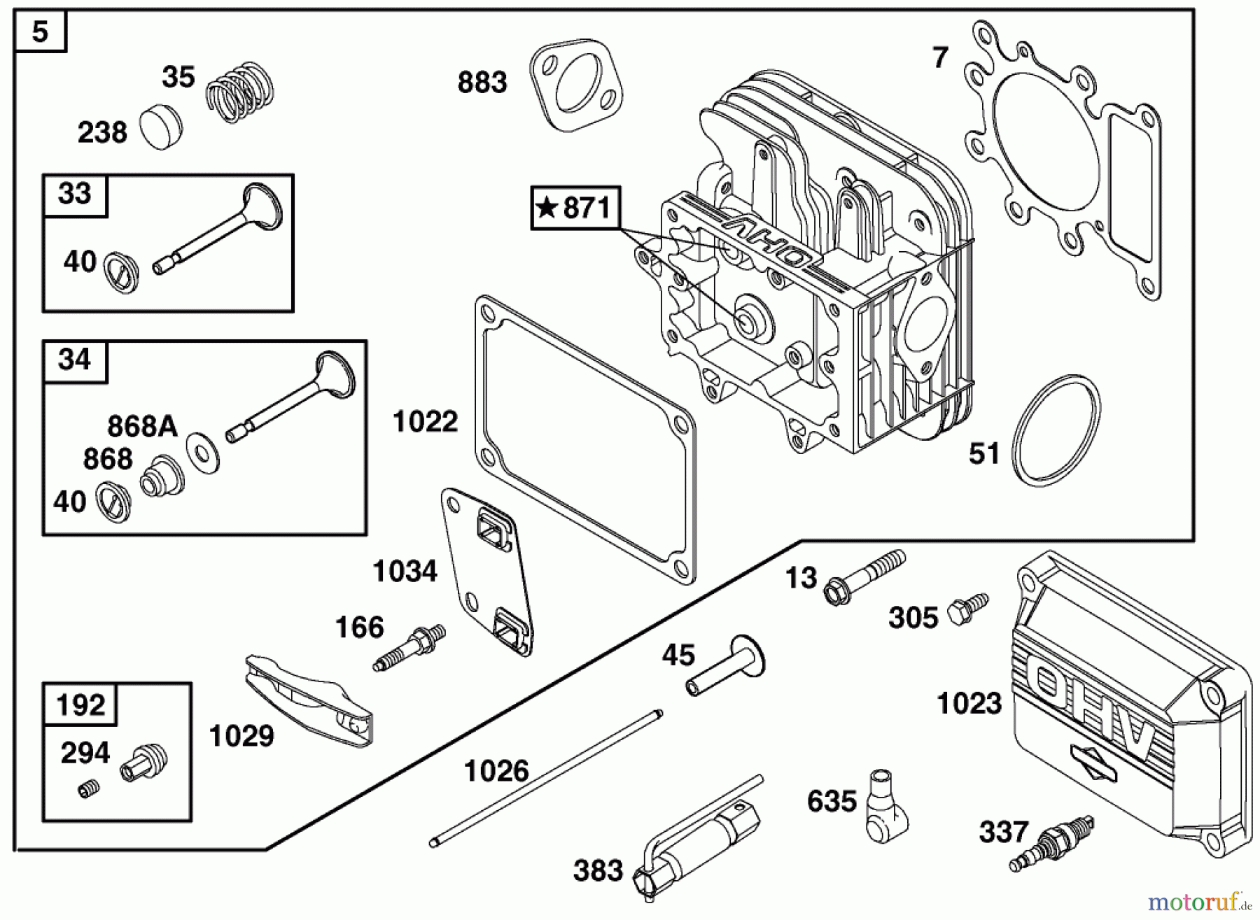  Toro Neu Mowers, Lawn & Garden Tractor Seite 1 77104 (16-38H) - Toro 16-38H Lawn Tractor, 2000 (200000001-200999999) ENGINE BRIGGS & STRATTON MODEL 28Q777-0690-E1 #2