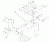 Toro 77104 (16-38H) - 16-38H Lawn Tractor, 2000 (200000001-200999999) Ersatzteile TRACTION CLUTCHING COMPONENTS ASSEMBLY