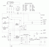Toro 77104 (16-38H) - 16-38H Lawn Tractor, 2000 (200000001-200999999) Ersatzteile WIRE SCHEMATIC