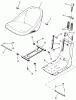 Toro 91-20RG01 (D-250) - D-250 10-Speed Tractor, 1980 Ersatzteile FENDER AND SEAT ASSEMBLIES, TOOL KIT AND TAIL LIGHTS #2