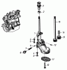 Toro 91-20RG01 (D-250) - D-250 10-Speed Tractor, 1980 Ersatzteile OIL PUMP