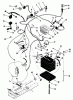 Toro 91-12K802 (C-121) - C-121 8-Speed Tractor, 1979 Ersatzteile ELECTRICAL SYSTEM-SINGLE CYLINDER MODELS (EXCEPT C-111)
