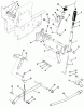 Toro 91-12K802 (C-121) - C-121 8-Speed Tractor, 1979 Ersatzteile LIFT LINKAGE