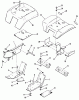 Toro 91-12K802 (C-121) - C-121 8-Speed Tractor, 1979 Ersatzteile SHEET METAL AND COVERS #3