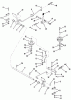 Toro 92-11BF01 (B-111) - B-111 6-Speed Tractor, 1979 Ersatzteile BRAKE AND CLUTCH LINKAGE