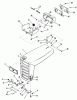 Toro 92-11BF01 (B-111) - B-111 6-Speed Tractor, 1979 Ersatzteile FRAME, SHEET METAL AND COVERS #1
