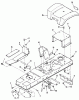 Toro 92-11BF01 (B-111) - B-111 6-Speed Tractor, 1979 Ersatzteile FRAME, SHEET METAL AND COVERS #2