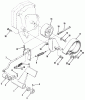 Toro A1-114201 (GT-1142) - GT-1142 8-Speed Tractor, 1982 Ersatzteile CLUTCH, BRAKE AND SPEED CONTROL LINKAGE #3