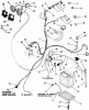 Toro A1-114201 (GT-1142) - GT-1142 8-Speed Tractor, 1982 Ersatzteile ELECTRICAL SYSTEM