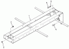 Toro A1-114201 (GT-1142) - GT-1142 8-Speed Tractor, 1982 Ersatzteile FRAME