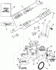 Toro A1-114201 (GT-1142) - GT-1142 8-Speed Tractor, 1982 Ersatzteile HYDRAULIC SYSTEM