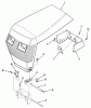 Toro A1-114201 (GT-1142) - GT-1142 8-Speed Tractor, 1982 Ersatzteile SHEET METAL AND COVERS #1