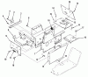 Toro A1-114201 (GT-1142) - GT-1142 8-Speed Tractor, 1982 Ersatzteile SHEET METAL AND COVERS #2