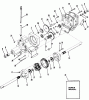 Toro A1-114201 (GT-1142) - GT-1142 8-Speed Tractor, 1982 Ersatzteile TRANSAXLE