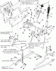 Toro A1-164202 (GT-1642) - GT-1642 Twin 8-Speed Tractor, 1983 Ersatzteile LIFT LINKAGE
