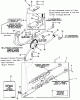 Toro A1-18BE01 (GT-1800) - GT-1800 Twin Automatic Tractor, 1984 Ersatzteile HYDRAULIC SYSTEM