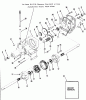 Toro A1-18BE01 (GT-1800) - GT-1800 Twin Automatic Tractor, 1984 Ersatzteile TRANSAXLE