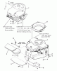 Toro A2-16BP01 (LT-1600) - LT-1600 Twin 5-Speed Tractor, 1984 Ersatzteile ENGINE