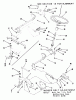 Toro A2-16BP01 (LT-1600) - LT-1600 Twin 5-Speed Tractor, 1984 Ersatzteile FRONT AXLE AND STEERING (MOWER HANGER)