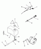 Toro A2-16BP01 (LT-1600) - LT-1600 Twin 5-Speed Tractor, 1984 Ersatzteile FUEL AND EXHAUST SYSTEMS