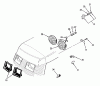Toro B1-12R801 (512-D) - 512-D 8-Speed Tractor, 1986 Ersatzteile ELECTRICAL SYTEM