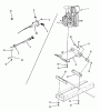 Toro B1-12R801 (512-D) - 512-D 8-Speed Tractor, 1986 Ersatzteile SINGLE CYLINDER ENGINES