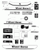Toro B1-16O802 (316-8) - 316-8 Garden Tractor, 1989 Ersatzteile DECALS