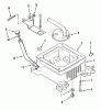 Toro B1-16O802 (316-8) - 316-8 Garden Tractor, 1989 Ersatzteile ONAN OIL BASE FILL TUBE AND BRACKET
