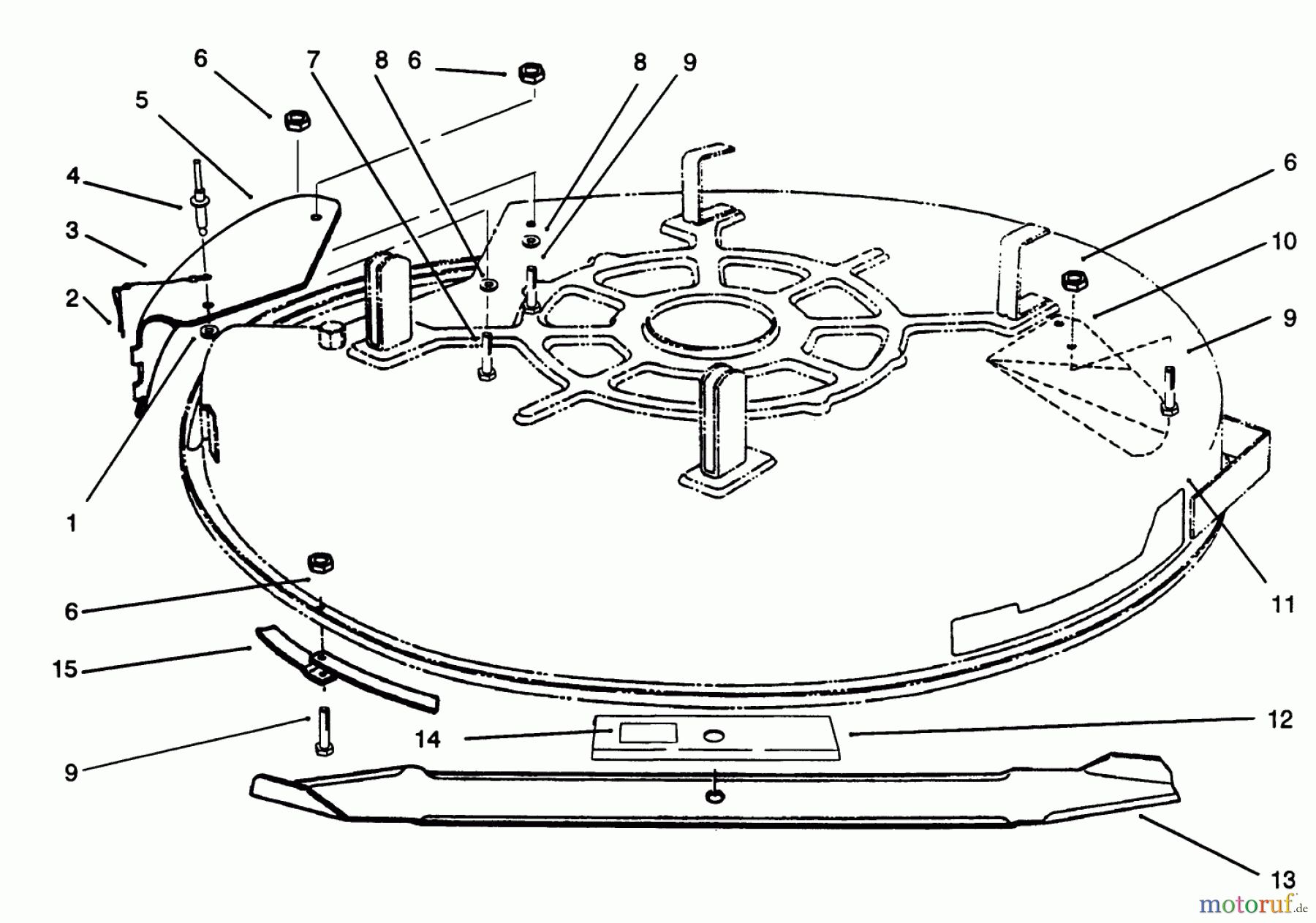 Toro Neu Accessories, Mower 92-5423 - Toro Recycler Kit, 32