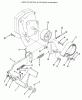 Toro E1-18OE01 (518-HE) - 518-HE Automatic Garden Tractor, 1988 Ersatzteile CLUTCH, BRAKE & SPEED CONTROL LINKAGE #2