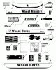 Toro E1-18OE01 (518-HE) - 518-HE Automatic Garden Tractor, 1988 Ersatzteile DECALS