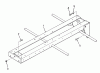 Toro E1-18OE01 (518-HE) - 518-HE Automatic Garden Tractor, 1988 Ersatzteile FRAME