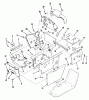 Toro E1-18OE01 (518-HE) - 518-HE Automatic Garden Tractor, 1988 Ersatzteile SHEET METAL AND COVERS #2