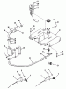 Toro E1-18OE01 (518-HE) - 518-HE Automatic Garden Tractor, 1988 Ersatzteile THROTTLE, CHOKE AND FUEL CONTROLS