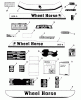 Toro R1-18OE01 (518-H) - 518-H Garden Tractor, 1990 Ersatzteile DECALS