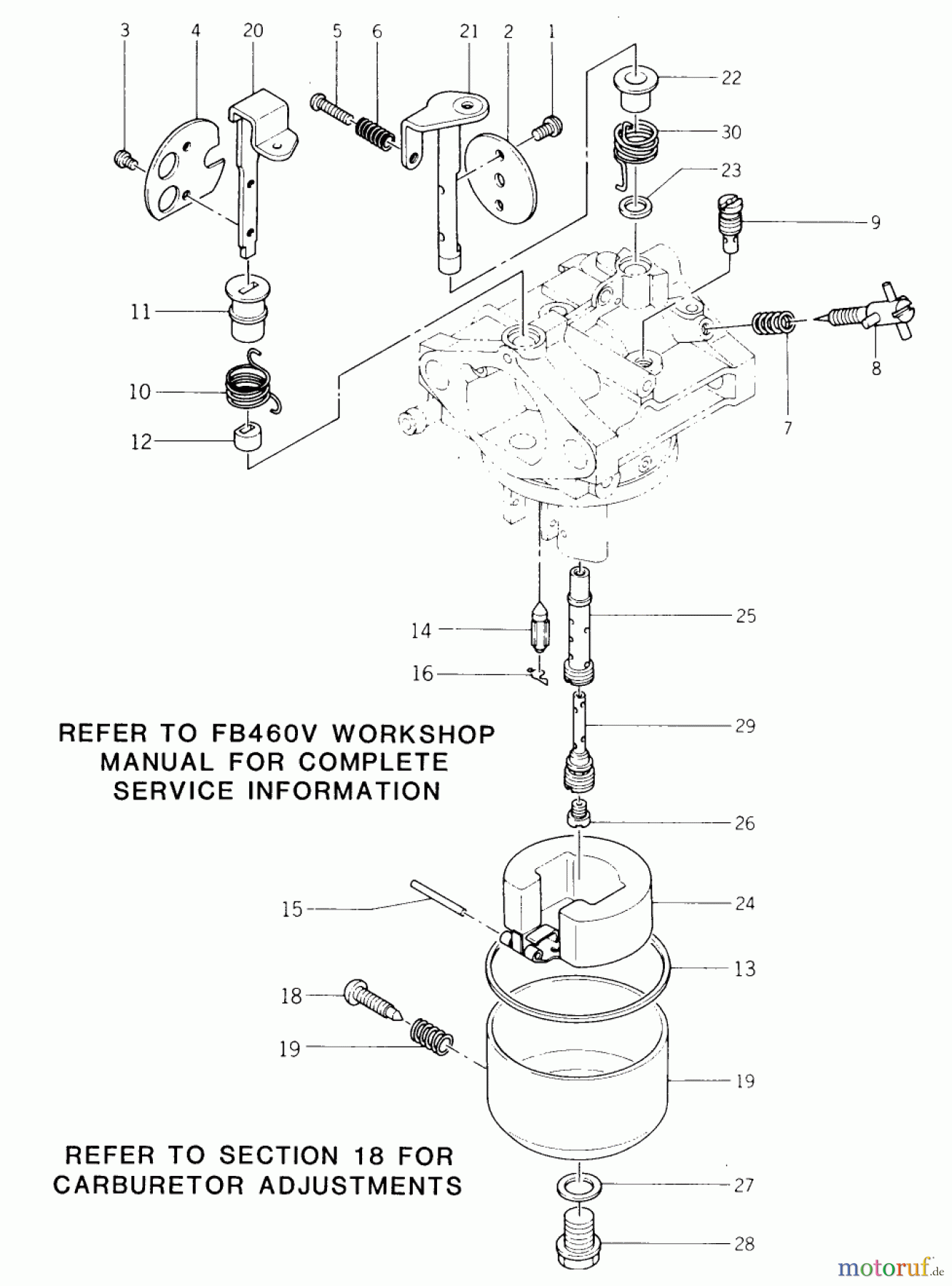 Toro Neu Mowers, Lawn & Garden Tractor Seite 2 R2-12K501 (212-5) - Toro 212-5 Tractor, 1989 CARBURETOR