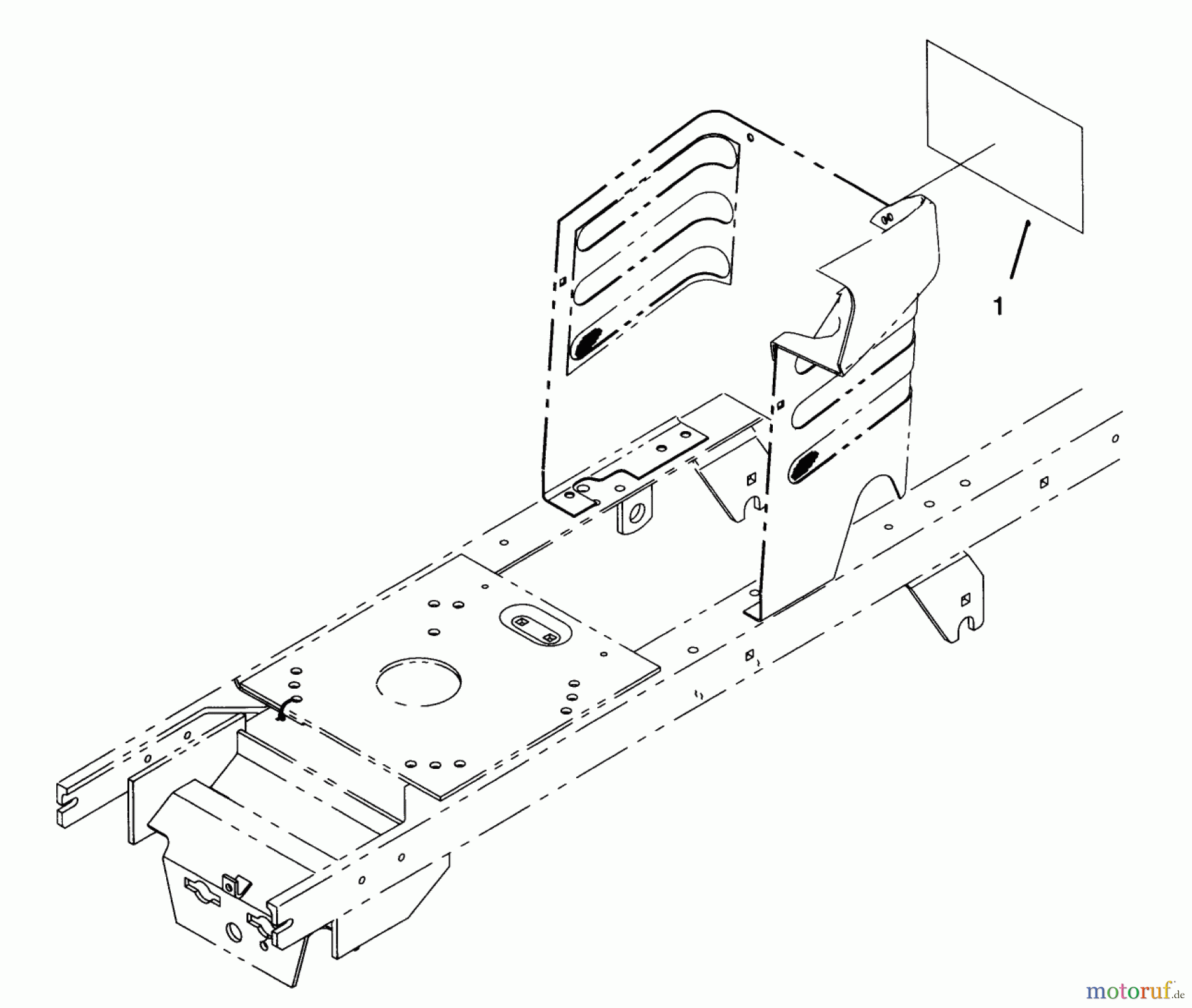 Toro Neu Accessories, Mower 93-9251 - Toro CE Kit For Model 72063 HOODSTAND ASSEMBLY